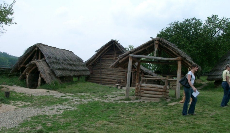 Fotografie Archeoskanzenu Modrá