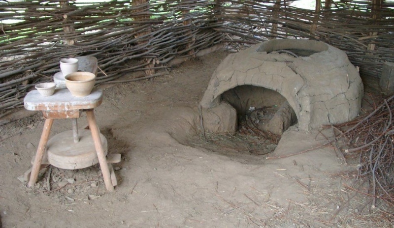 Fotografie Archeoskanzenu Modrá