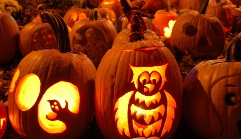 Vydlabané dýně na Halloween