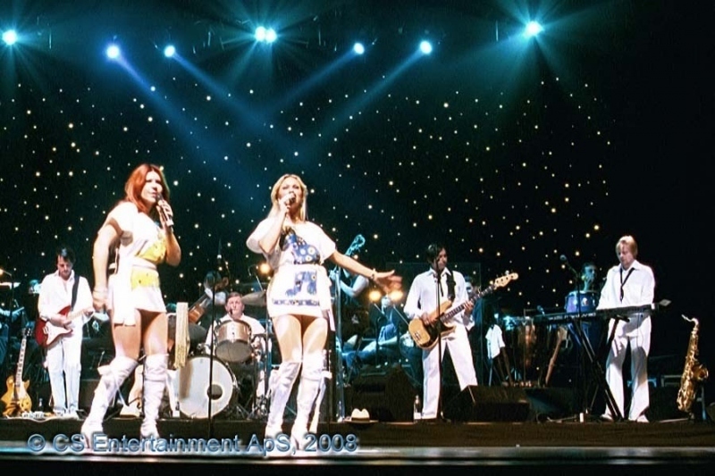 Snímek skupiny Original ABBA Band