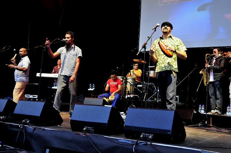 Vystoupení hudební skupiny