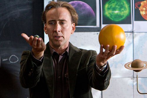 Nicolas Cage ve filmu Proroctví