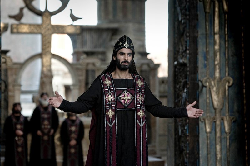 Snímek z historického filmu Agora