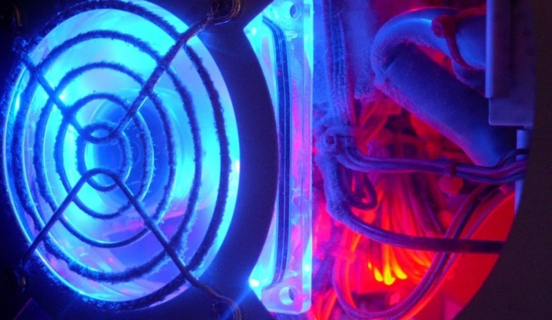 Fotografie počítačové skříně