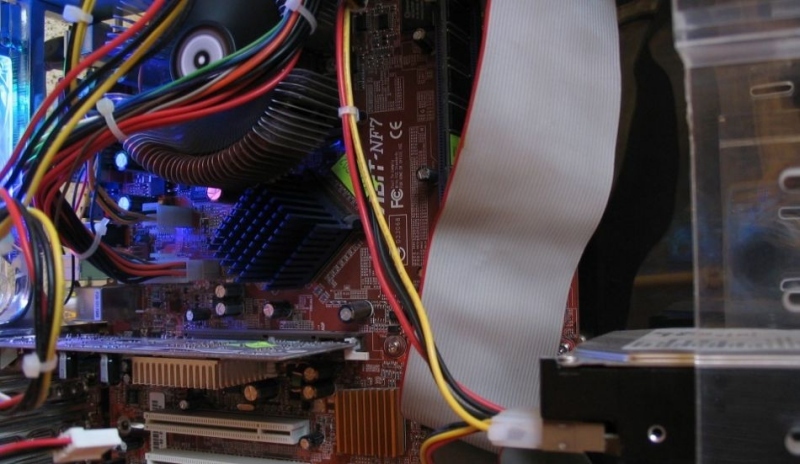 Fotografie počítačové skříně