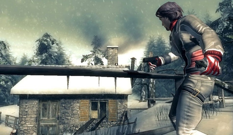 Snímek počítačové hry-úrovně hry jsou velmi originální a do detailu provedené.