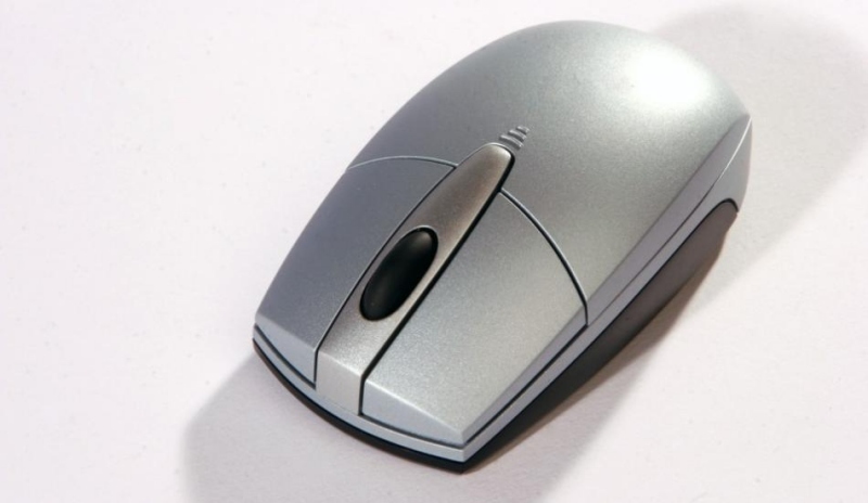 Fotografie zobrazující  optickou bezdrátovou myš, kterou jistě oceníte.