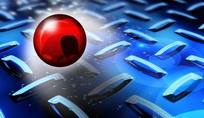 Fotografie červené kuličky