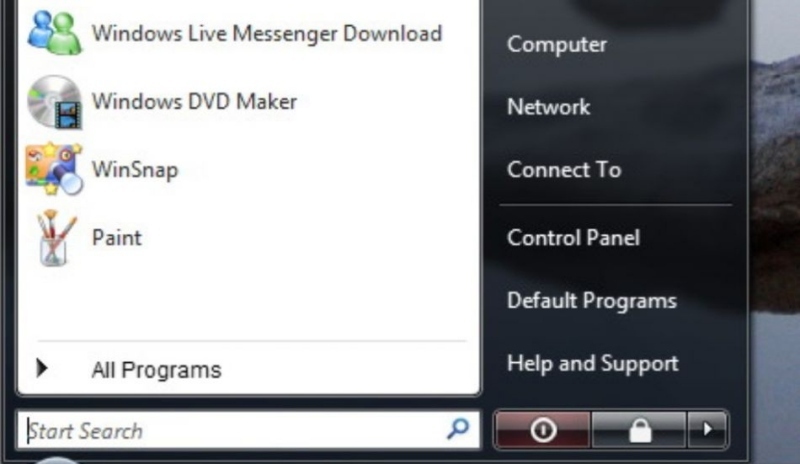 Fotografie operačního systému Windows Vista