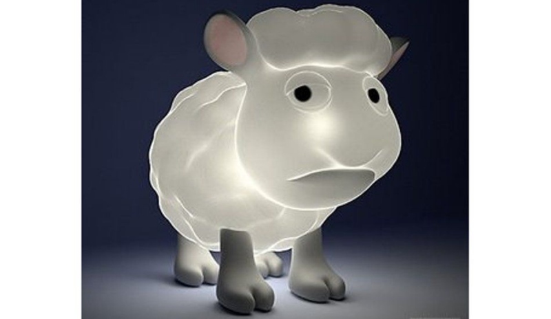 USB lampička ovce pro děti