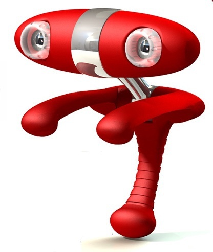 Roztomilá webkamera připomínající mimozemšťana