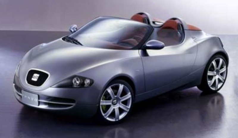 Pohled na automobil Seat Tango