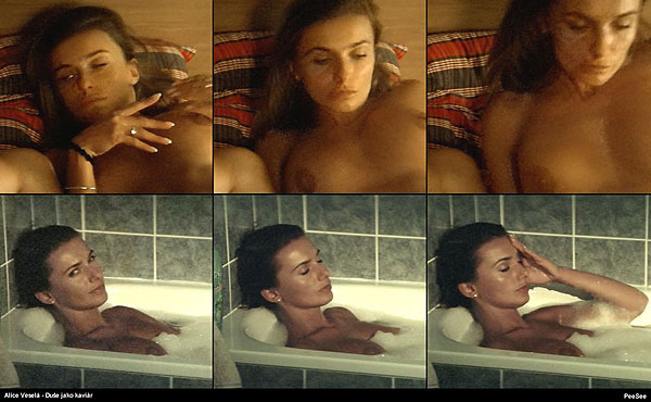 Alice Bendová ve vaně