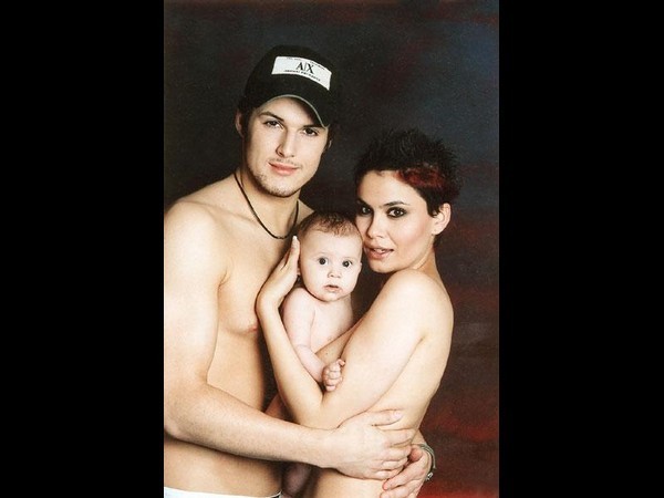 Vlaďka Erbová s manželem a dcerou