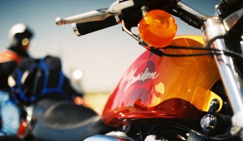 Fotografie přední části motocyklu