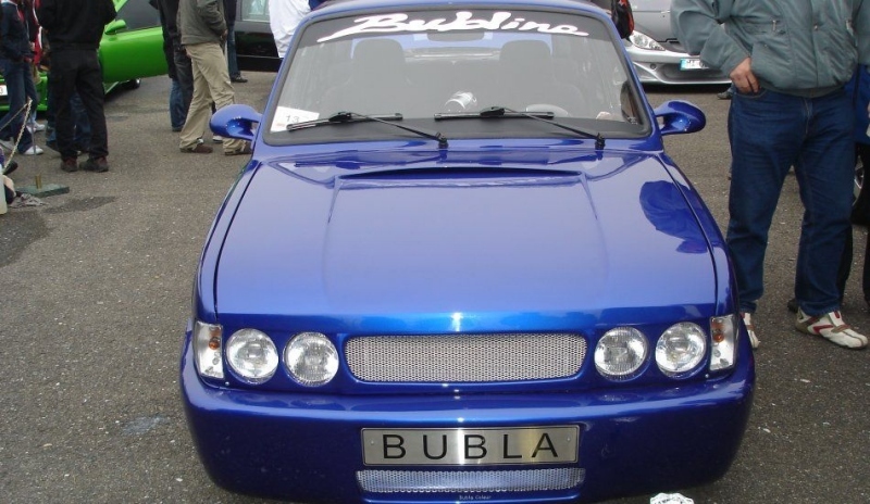 Obrázek automobilu modré barvy