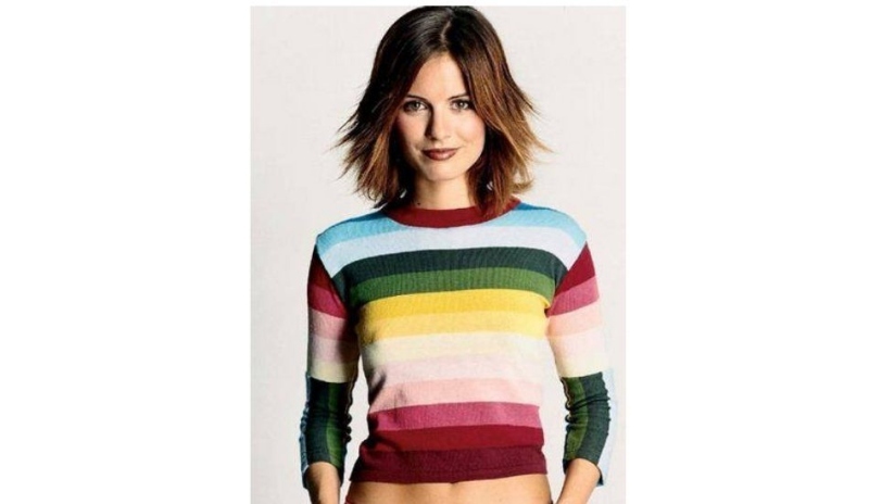 Zuzana Norisová v barevném triku