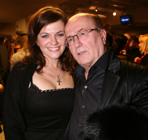 Marta Jandová se svým otcem Petrem Jandou