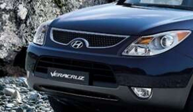 Přední část vozu Hyundai SUV iX55