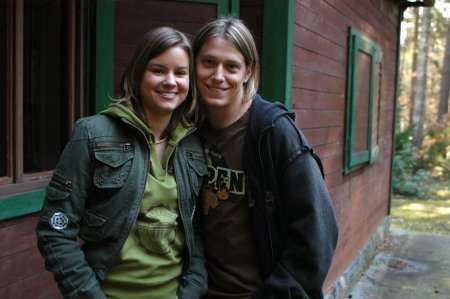 Patricie Solaříková se svým seriálovým přítelem Štěpánem