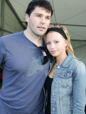 Inna Puhajková s Jaromírem Jágrem