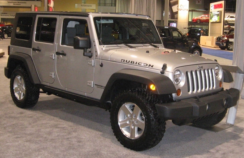 Terénní auto Jeep Wrangler