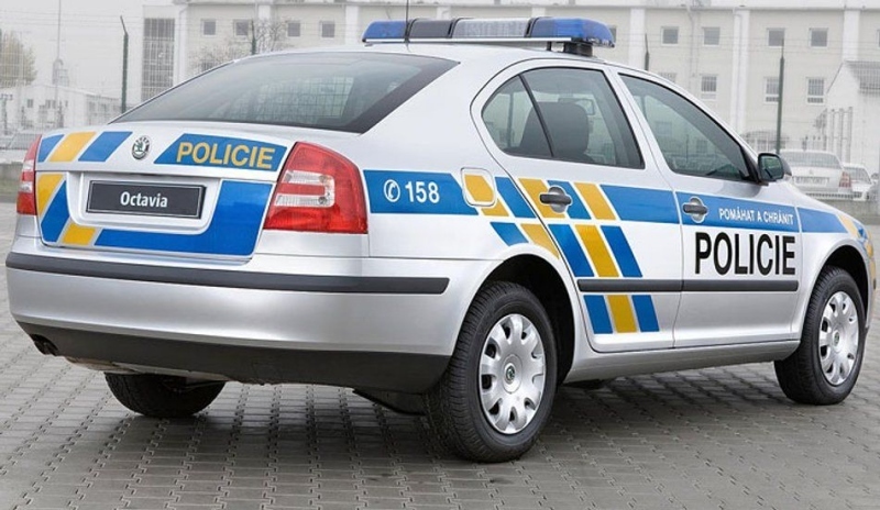 Fotografie policejního auta