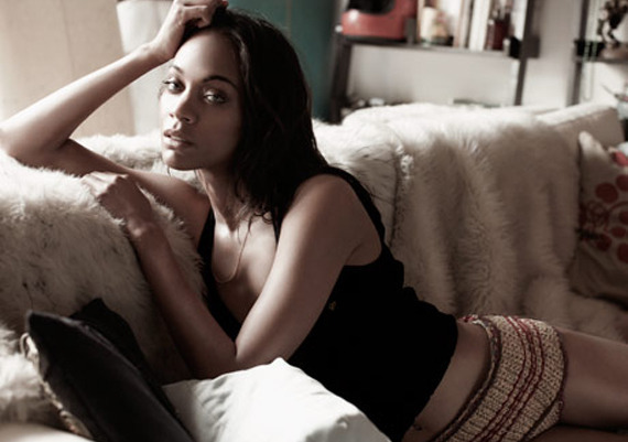 Zoe Saldana herečka,která si zahrála v Pirátech z Karibiku