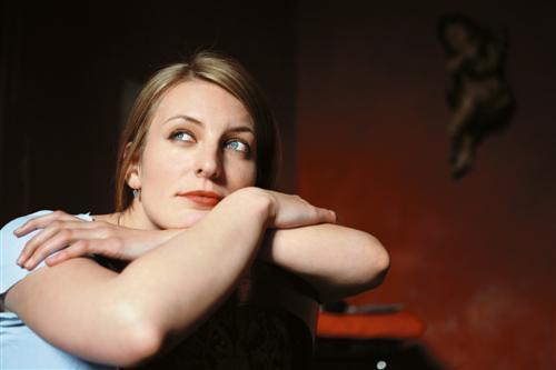 Anna Polívková herečka s krásnýma modrýma očima