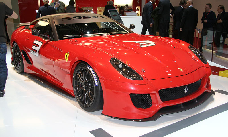 Sportovní auto Ferrari 599XX