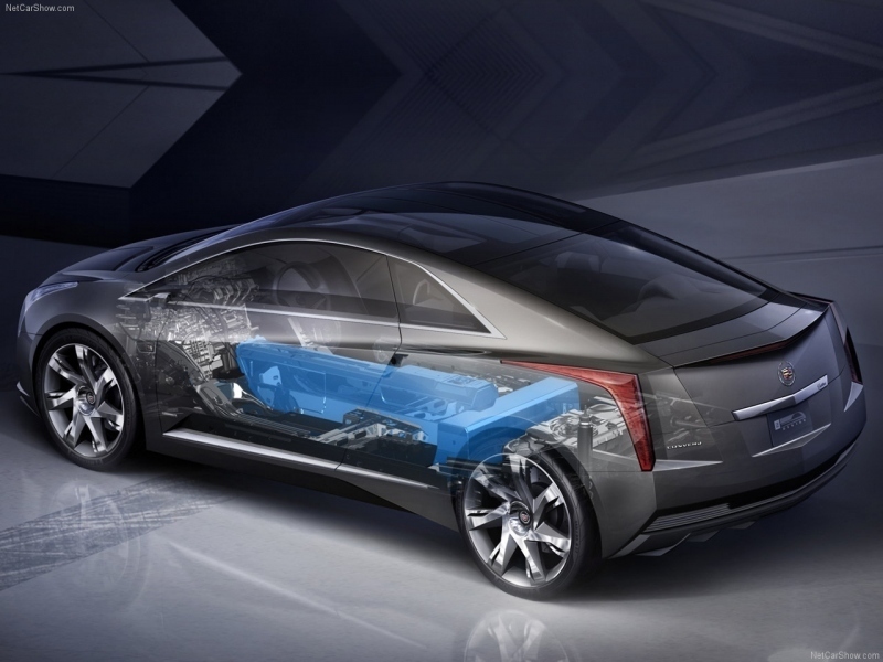 Osobní automobil značky Cadillac Converj Concept