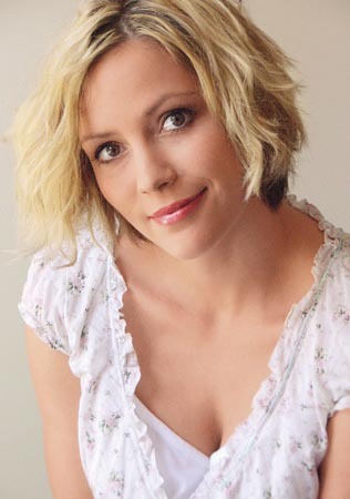 Markéta Plánková v bílé halence