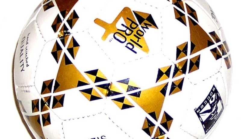 Snímek zobrazující fotbalový míč