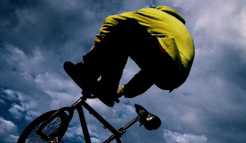 Fotografie zobrazující BMX Freestyle