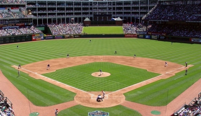 Baseballové hřiště jako na dlani