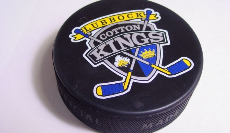 Fotografie zobrazující potištěný puk