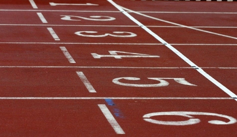 Fotografie atletické dráhy