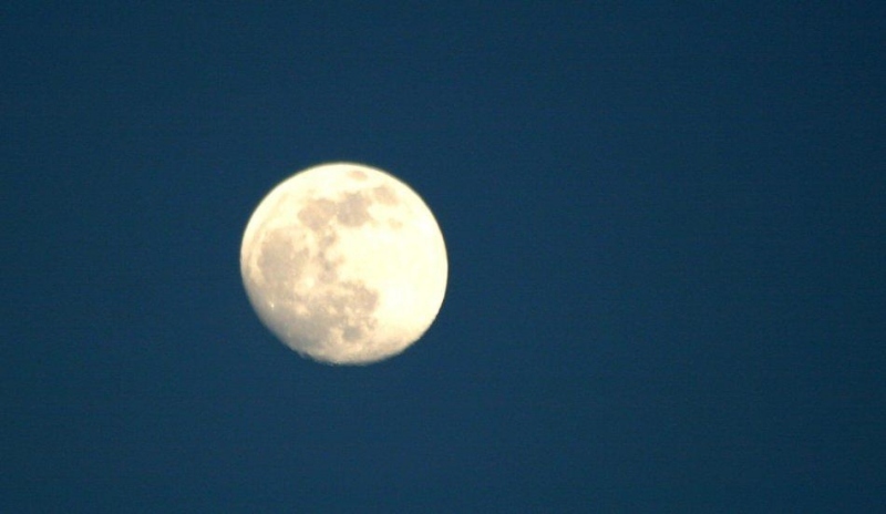 Snímek zobrazující úplněk