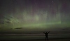 Fotografie zobrazující Auroru Australis