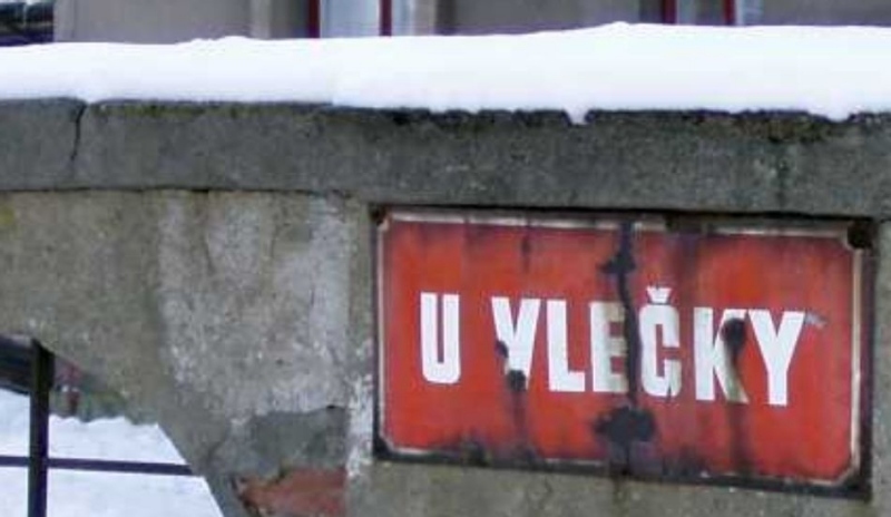 Snímek zobrazující název ulice