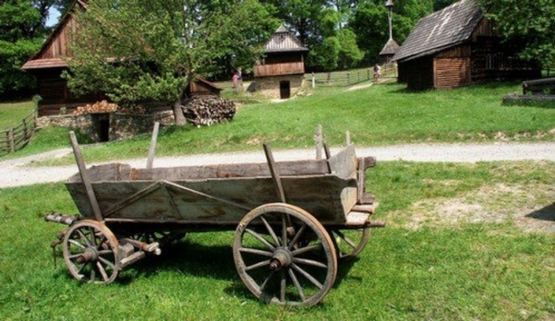 Snímek Valašského muzea v přírodě kde se dá snadno prožít celý den