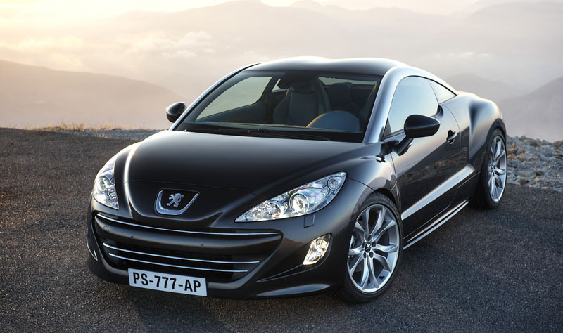 Pohled na vůz Peugeot RCZ