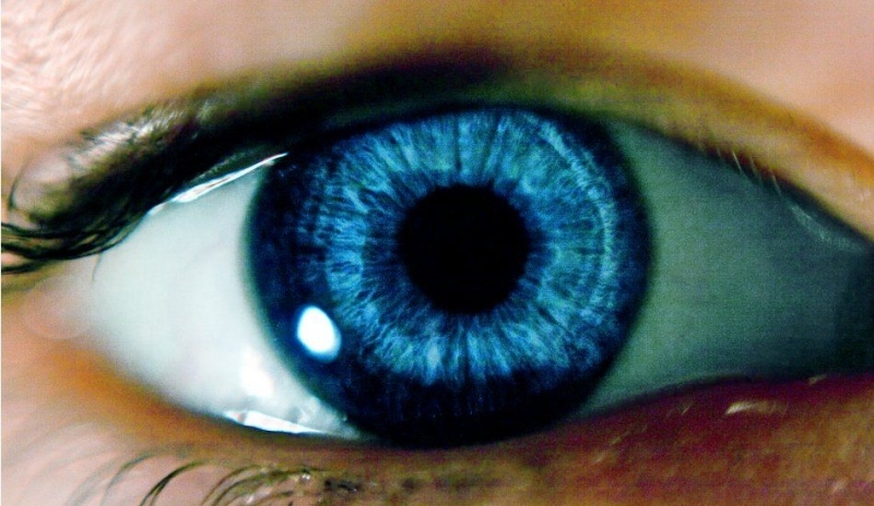 Detailní záběr na oko