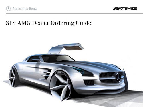 Automobil Mercedes-Benz SLS AMG
