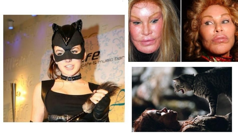 Fotografie kočičí ženy