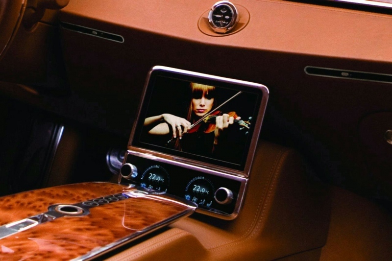 Pohled do interiéru vozu Bugatti Galibier 16C