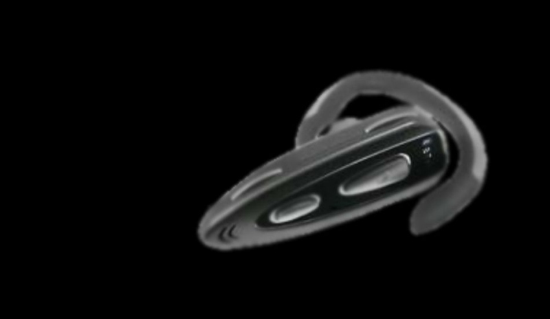 Snímek Bluetooth handsfree.