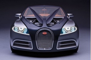 Pohled na vůz Bugatti Galibier 16C