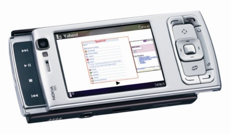 Internetový prohlížeč na Nokii N95