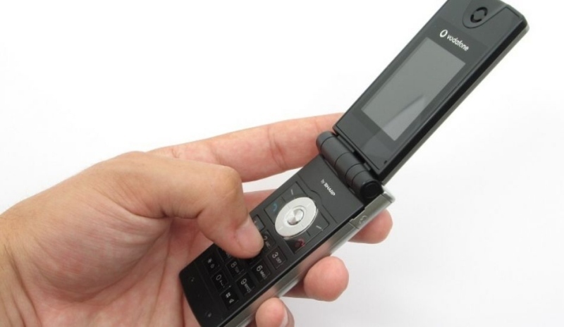 Snímek práce s mobilním telefonem